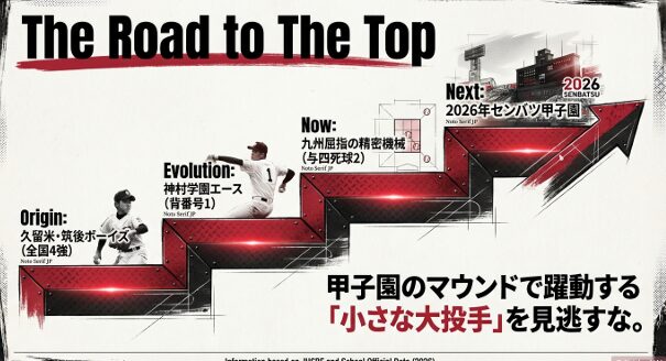 龍頭汰樹選手の過去・現在・未来をまとめたキャリアタイムライン