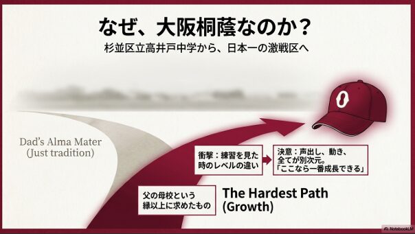中村勇斗選手が「一番成長できる」と直感した大阪桐蔭への進学理由と練習の衝撃