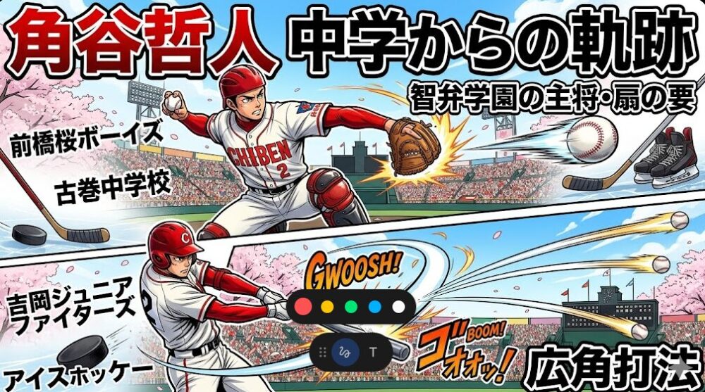 智弁学園 角谷哲人、打てる捕手の未来