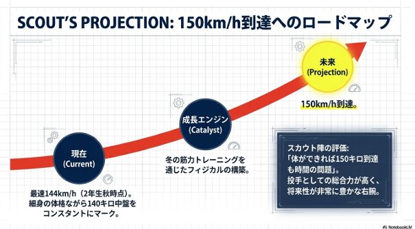スカウト陣が評価する西田陽紀投手の将来性と150km/h到達への成長エンジン 