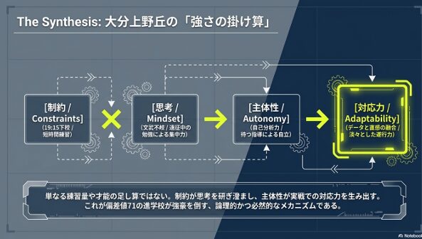 制約、思考、主体性が合わさることで実戦での対応力が生まれる、論理的かつ必然的な強さのメカニズム