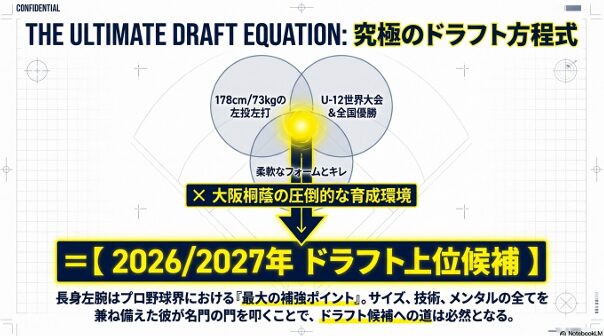 2027年のドラフト上位候補へと昇り詰める